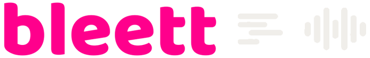 bleett — texto y voz